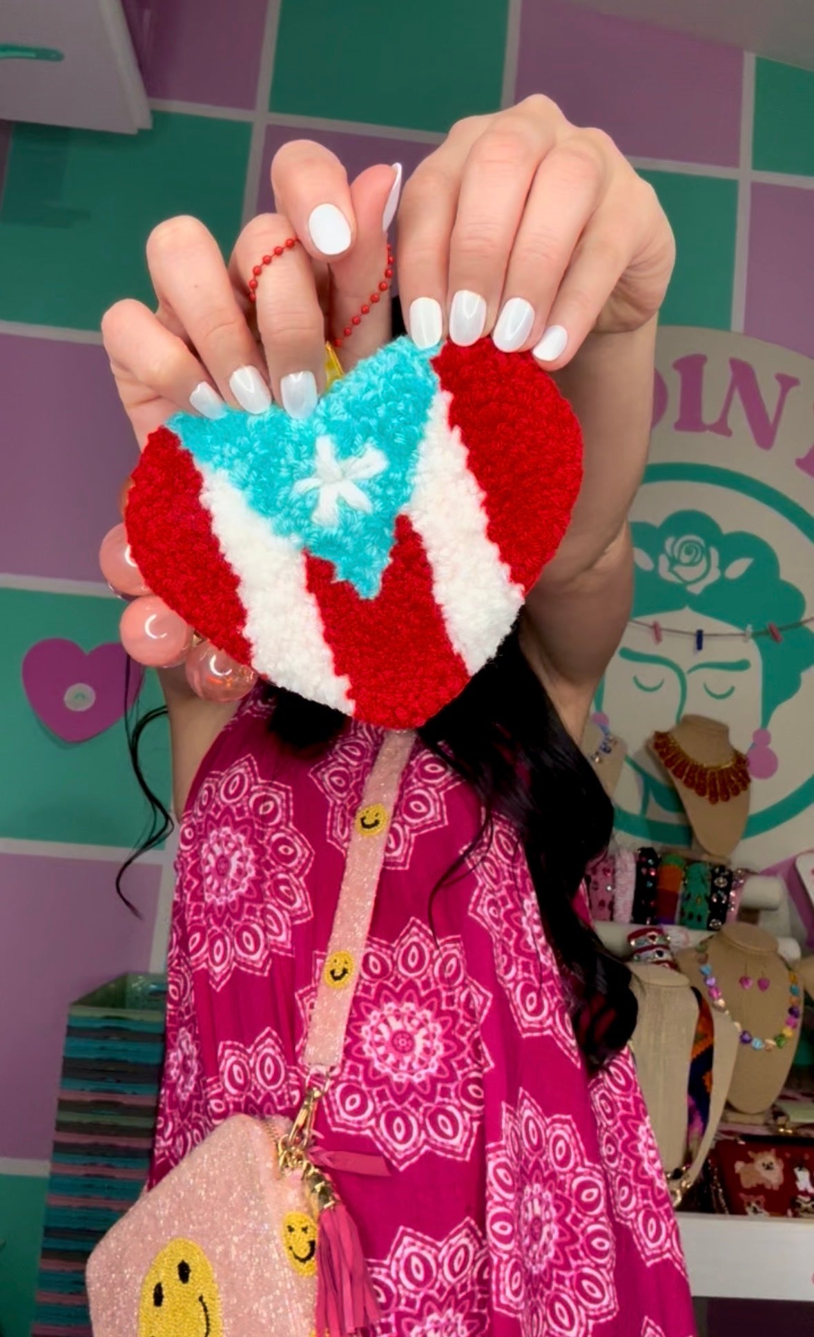 BAG CHARM I ❤️ PR