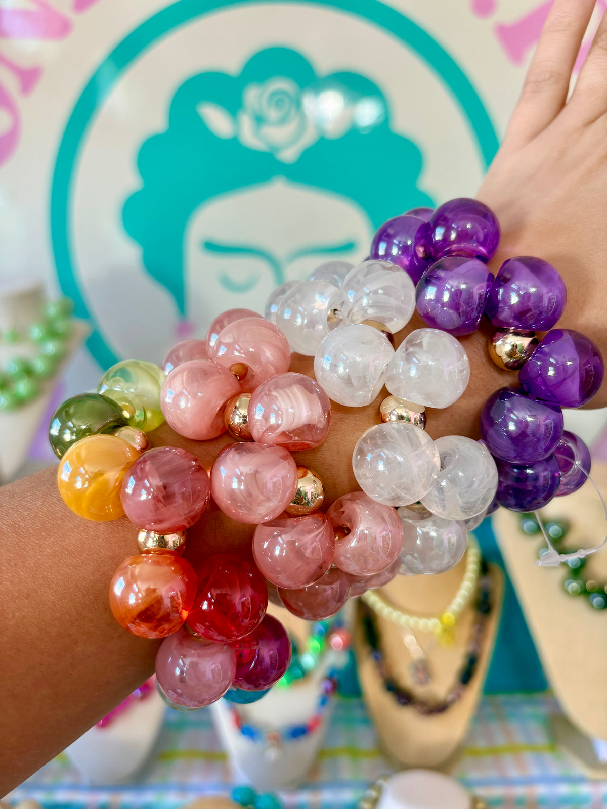 PULSERA MINI BUBBLES ELÁSTICA