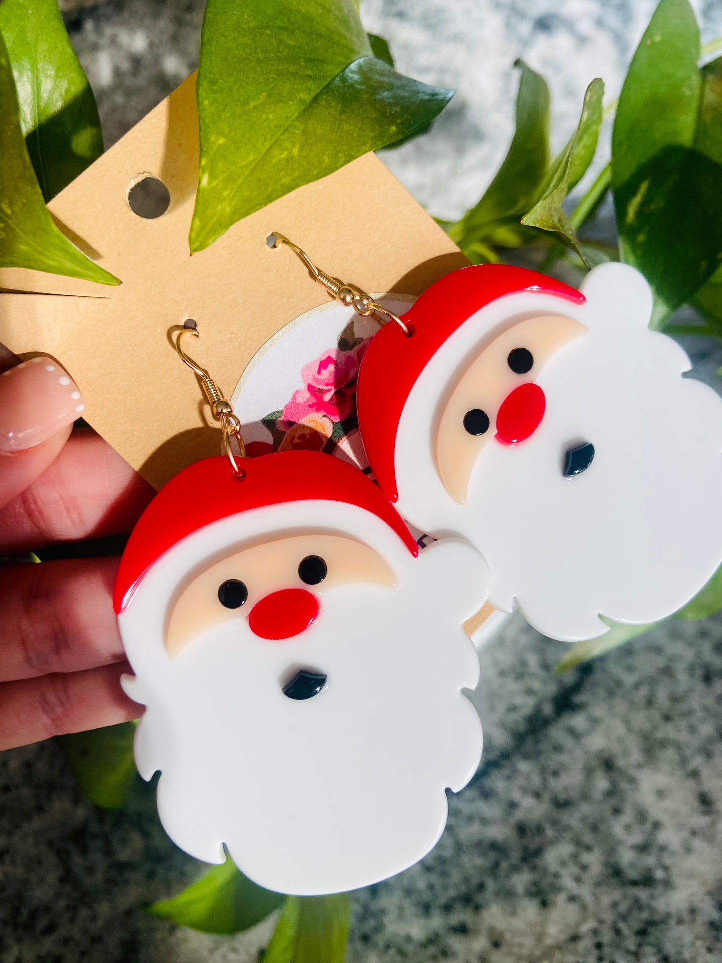 ARETES SANTA BABE ♥️