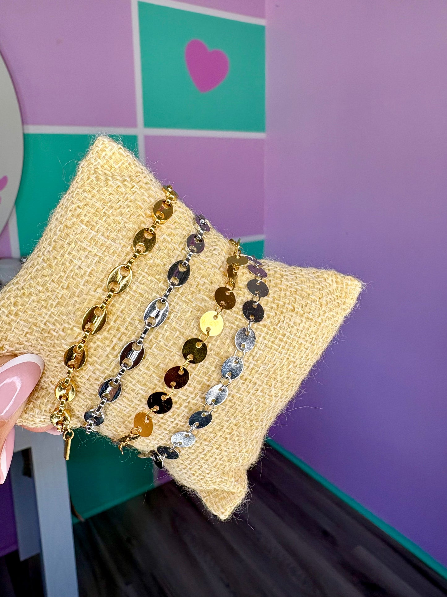 PULSERAS EN STAINLESS STEEL