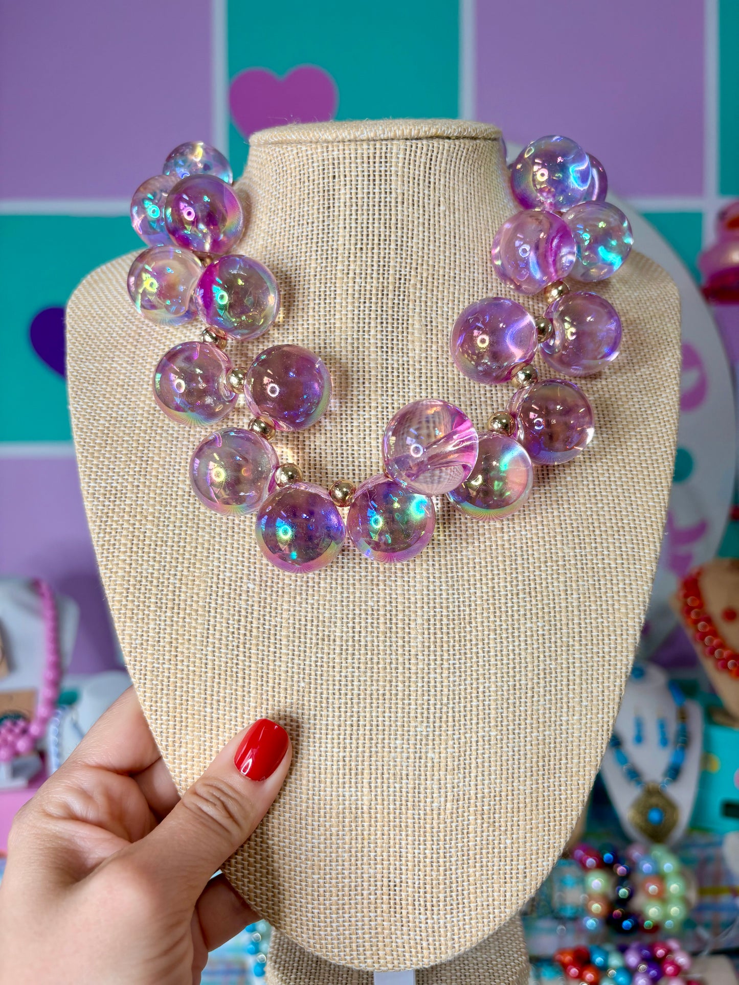COLLAR BUBBLES 🫧 LAVANDA