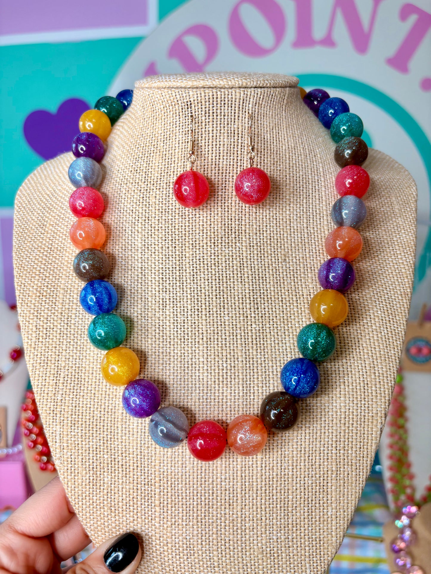 MINI PLANETS  BUBBLES 🫧 NECKLACES 🪐