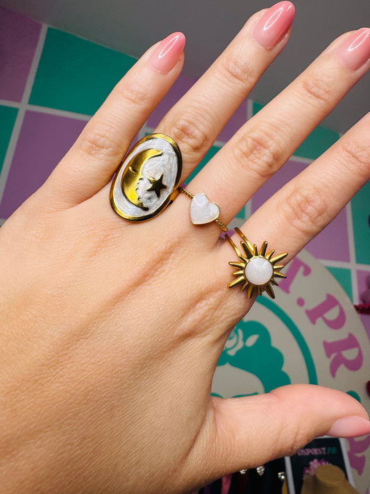 SORTIJAS AJUSTABLES EN STEEL