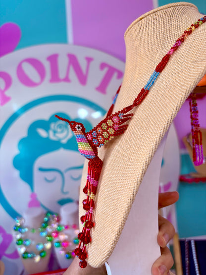 COLLAR PICAFLOR HECHO EN GUATEMALA 🇬🇹