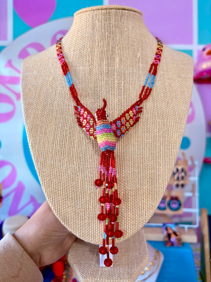 COLLAR PICAFLOR HECHO EN GUATEMALA 🇬🇹